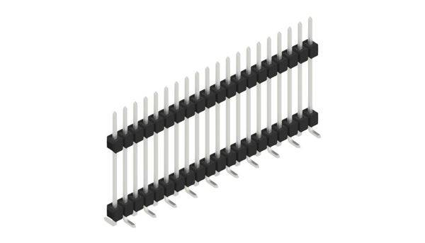 Fischer Elektronik Stiftleiste (Standard) Anzahl Reihen: 1 10052045 10St.