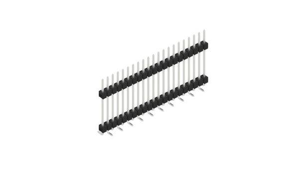 Fischer Elektronik Stiftleiste (Standard) Anzahl Reihen: 1 SL15SMD20721Z 10St.