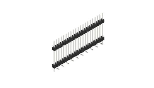 Fischer Elektronik Stiftleiste (Standard) Anzahl Reihen: 1 SL15SMD20721ZP 10St.