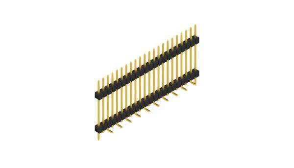 Fischer Elektronik Stiftleiste (Standard) Anzahl Reihen: 1 SL15SMD20722GP 10St.