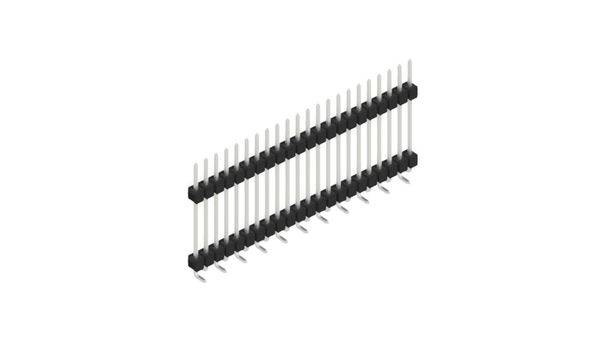 Fischer Elektronik Stiftleiste (Standard) Anzahl Reihen: 1 SL15SMD20722Z 10St.