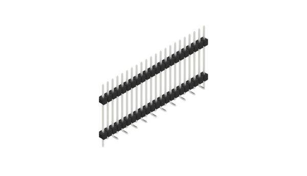 Fischer Elektronik Stiftleiste (Standard) Anzahl Reihen: 1 SL15SMD20722ZP 10St.