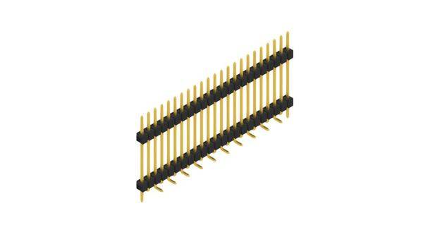 Fischer Elektronik Stiftleiste (Standard) Anzahl Reihen: 1 SL15SMD20723GP 10St.