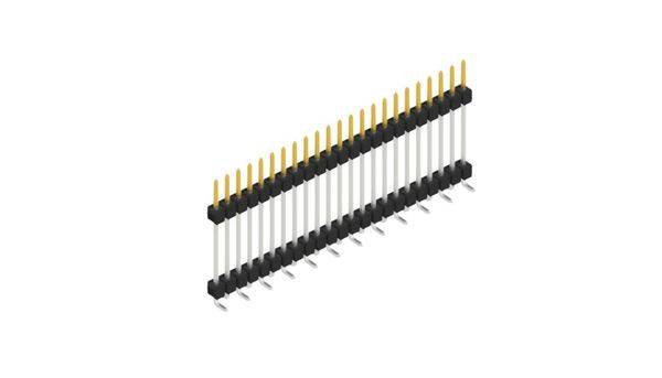 Fischer Elektronik Stiftleiste (Standard) Anzahl Reihen: 1 SL15SMD20723S 10St.