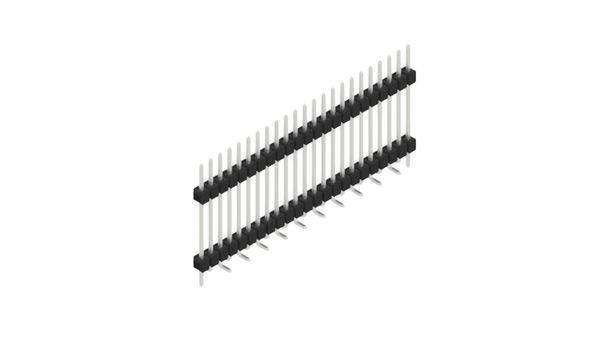 Fischer Elektronik Stiftleiste (Standard) Anzahl Reihen: 1 SL15SMD20723ZP 10St.