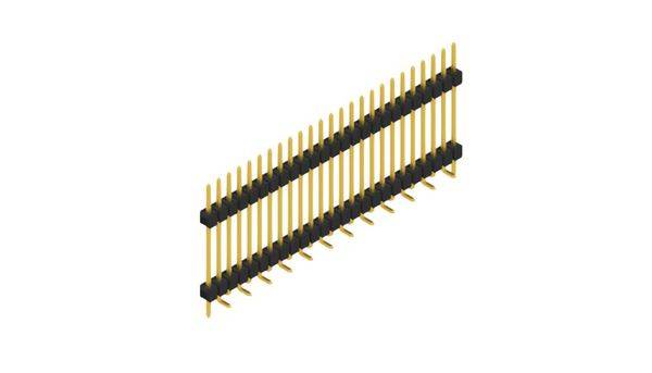Fischer Elektronik Stiftleiste (Standard) Anzahl Reihen: 1 SL15SMD20725GP 10St.