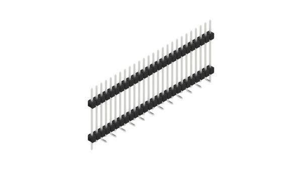 Fischer Elektronik Stiftleiste (Standard) Anzahl Reihen: 1 SL15SMD20726ZP 10St.