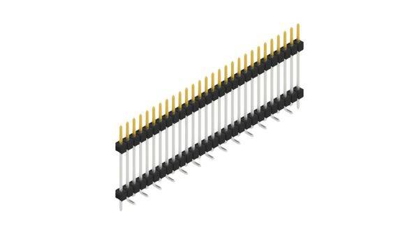 Fischer Elektronik Stiftleiste (Standard) Anzahl Reihen: 1 SL15SMD20728SP 10St.