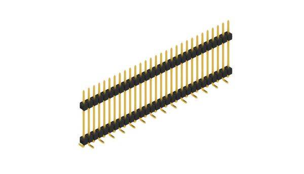 Fischer Elektronik Stiftleiste (Standard) Anzahl Reihen: 1 SL15SMD20729G 10St.