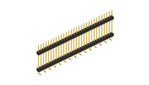 Fischer Elektronik Stiftleiste (Standard) Anzahl Reihen: 1 SL15SMD20730G 10St.