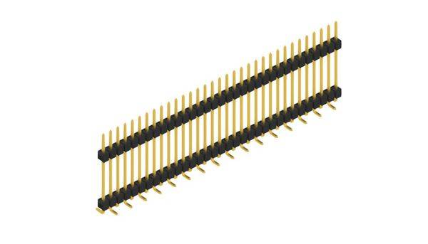 Fischer Elektronik Stiftleiste (Standard) Anzahl Reihen: 1 SL15SMD20733G 10St.