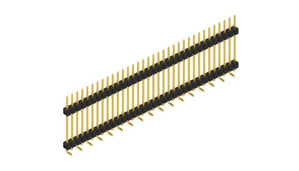 Fischer Elektronik Stiftleiste (Standard) Anzahl Reihen: 1 SL15SMD20734G 10St.