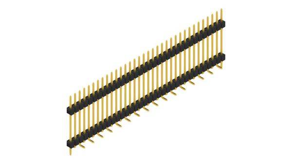 Fischer Elektronik Stiftleiste (Standard) Anzahl Reihen: 1 SL15SMD20734GP 10St.