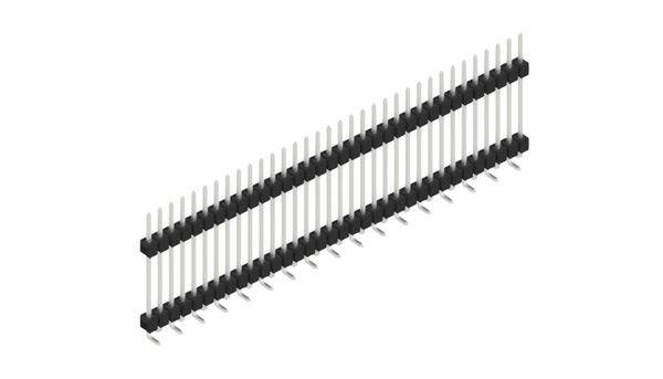 Fischer Elektronik Stiftleiste (Standard) Anzahl Reihen: 1 SL15SMD20734Z 10St.