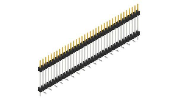 Fischer Elektronik Stiftleiste (Standard) Anzahl Reihen: 1 SL15SMD20736SP 10St.