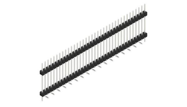 Fischer Elektronik Stiftleiste (Standard) Anzahl Reihen: 1 SL15SMD20736ZP 10St.
