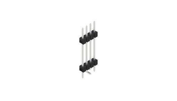 Fischer Elektronik Stiftleiste (Standard) Anzahl Reihen: 1 SL15SMD2074ZP 10St.