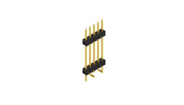 Fischer Elektronik Stiftleiste (Standard) Anzahl Reihen: 1 10051961 10St.