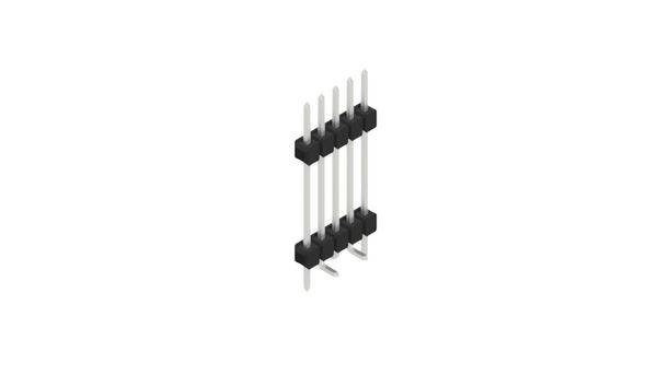 Fischer Elektronik Stiftleiste (Standard) Anzahl Reihen: 1 SL15SMD2075ZP 10St.