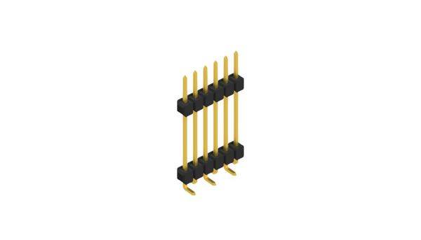 Fischer Elektronik Stiftleiste (Standard) Anzahl Reihen: 1 10051966 10St.