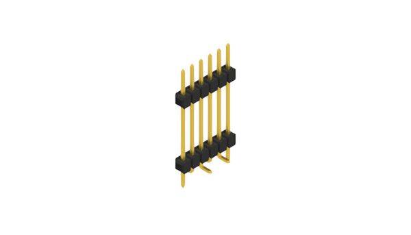 Fischer Elektronik Stiftleiste (Standard) Anzahl Reihen: 1 10051967 10St.