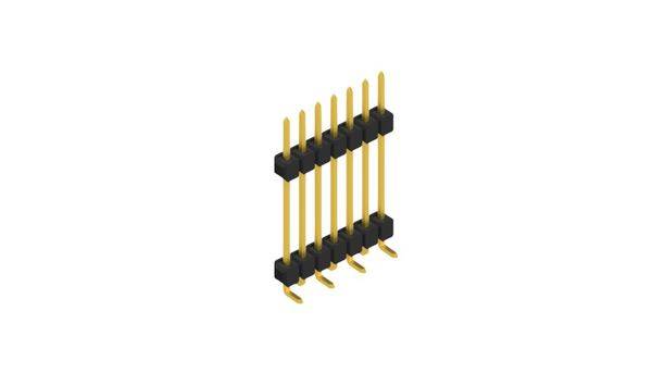 Fischer Elektronik Stiftleiste (Standard) Anzahl Reihen: 1 10051972 10St.
