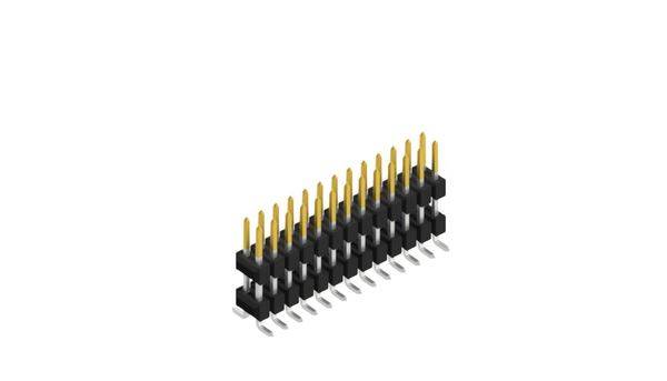 Fischer Elektronik Stiftleiste (Standard) Anzahl Reihen: 2 10052124 10St.
