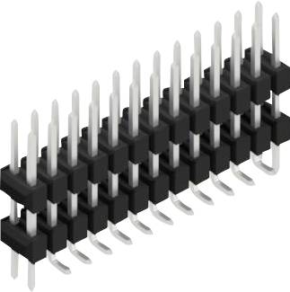 Fischer Elektronik Stiftleiste (Standard) Anzahl Reihen: 2 SL16SMD10726ZP 10St.