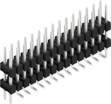 Fischer Elektronik Stiftleiste (Standard) Anzahl Reihen: 2 SL16SMD10730ZP 10St.