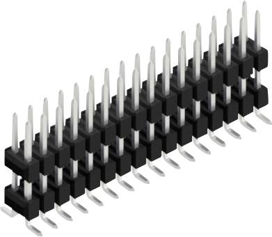 Fischer Elektronik Stiftleiste (Standard) Anzahl Reihen: 2 10052136 10St.