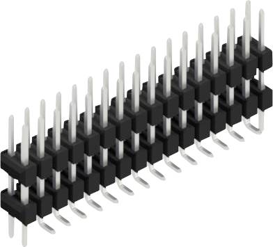 Fischer Elektronik Stiftleiste (Standard) Anzahl Reihen: 2 SL16SMD10732ZP 10St.