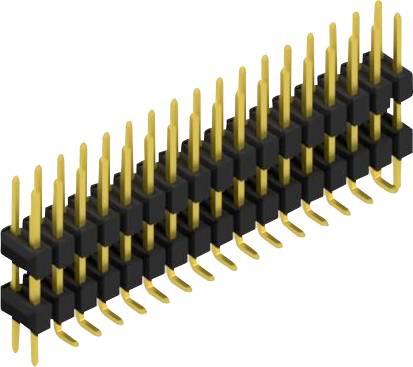 Fischer Elektronik Stiftleiste (Standard) Anzahl Reihen: 2 10164174 10St.