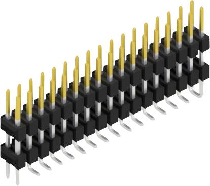 Fischer Elektronik Stiftleiste (Standard) Anzahl Reihen: 2 SL16SMD10734SP 10St.