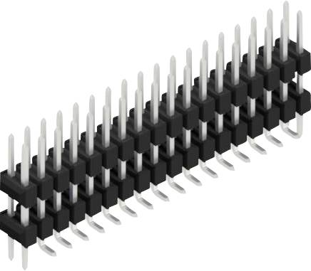 Fischer Elektronik Stiftleiste (Standard) Anzahl Reihen: 2 SL16SMD10736ZP 10St.