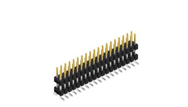 Fischer Elektronik Stiftleiste (Standard) Anzahl Reihen: 2 10052145 10St.