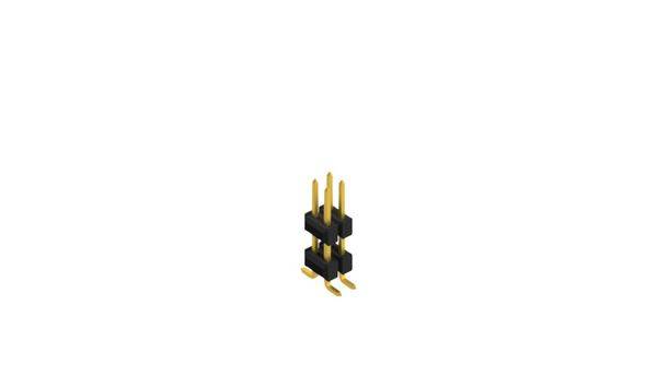 Fischer Elektronik Stiftleiste (Standard) Anzahl Reihen: 2 10144806 10St.