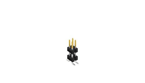 Fischer Elektronik Stiftleiste (Standard) Anzahl Reihen: 2 10052060 10St.