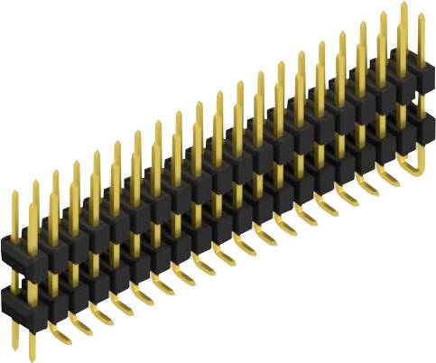 Fischer Elektronik Stiftleiste (Standard) Anzahl Reihen: 2 SL16SMD10740GP 10St.