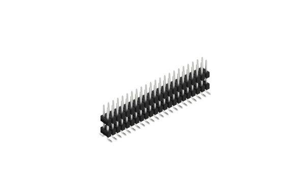 Fischer Elektronik Stiftleiste (Standard) Anzahl Reihen: 2 SL16SMD10744Z 10St.