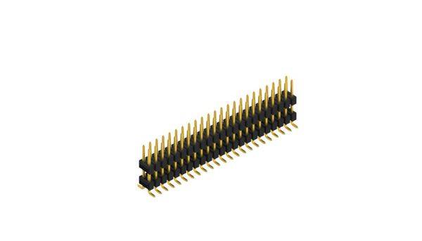 Fischer Elektronik Stiftleiste (Standard) Anzahl Reihen: 2 SL16SMD10746G 10St.