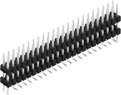 Fischer Elektronik Stiftleiste (Standard) Anzahl Reihen: 2 SL16SMD10746ZP 10St.