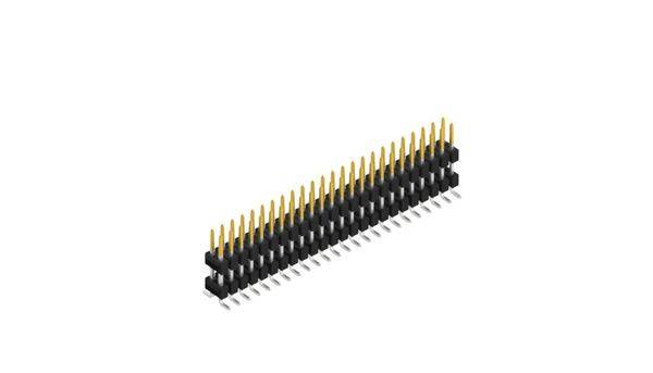 Fischer Elektronik Stiftleiste (Standard) Anzahl Reihen: 2 SL16SMD10748S 10St.