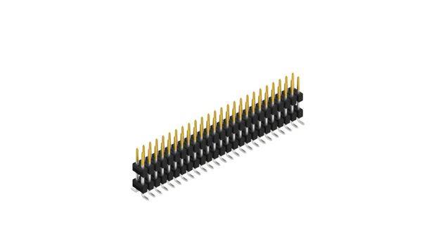 Fischer Elektronik Stiftleiste (Standard) Anzahl Reihen: 2 SL16SMD10750S 10St.