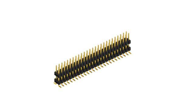 Fischer Elektronik Stiftleiste (Standard) Anzahl Reihen: 2 SL16SMD10752G 10St.
