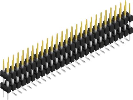 Fischer Elektronik Stiftleiste (Standard) Anzahl Reihen: 2 SL16SMD10752SP 10St.
