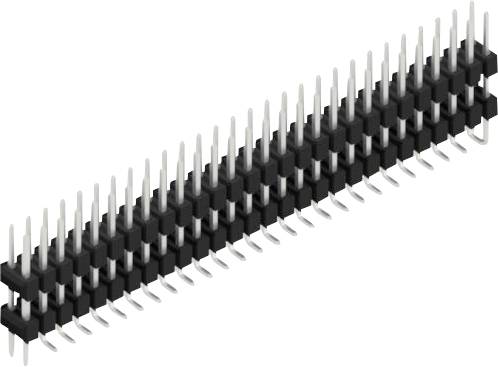 Fischer Elektronik Stiftleiste (Standard) Anzahl Reihen: 2 SL16SMD10756ZP 10St.