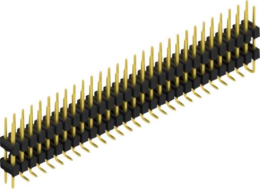 Fischer Elektronik Stiftleiste (Standard) Anzahl Reihen: 2 SL16SMD10758GP 10St.
