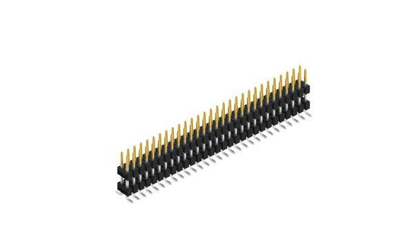 Fischer Elektronik Stiftleiste (Standard) Anzahl Reihen: 2 SL16SMD10758S 10St.