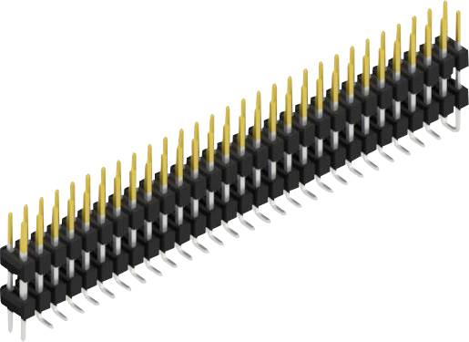 Fischer Elektronik Stiftleiste (Standard) Anzahl Reihen: 2 SL16SMD10758SP 10St.