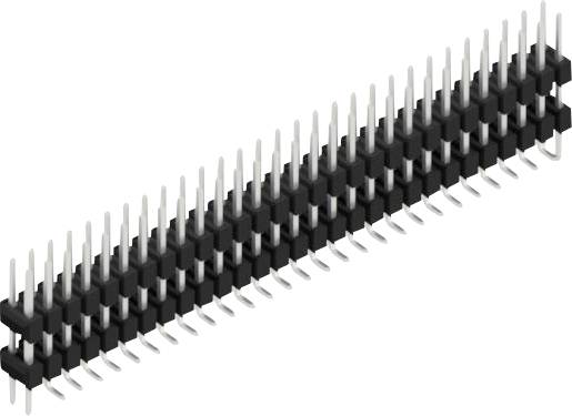 Fischer Elektronik Stiftleiste (Standard) Anzahl Reihen: 2 SL16SMD10758ZP 10St.